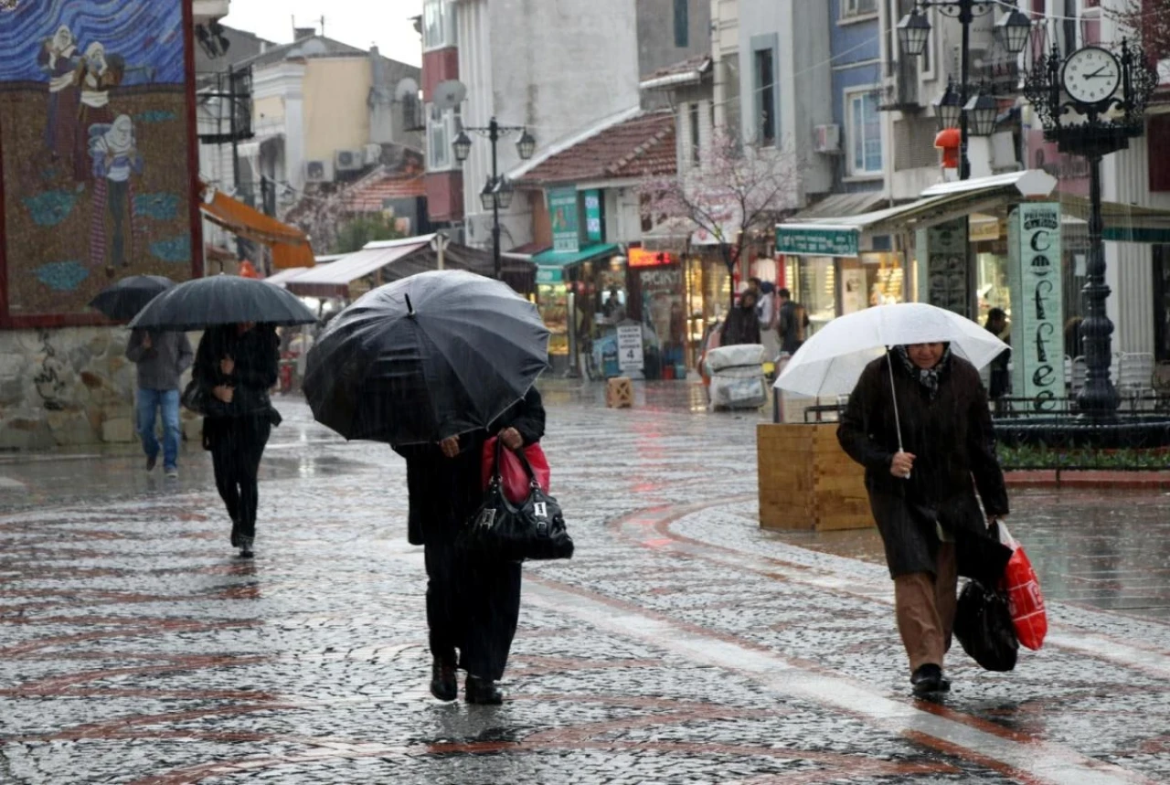 Eskişehir'de Bugün Öğleden Sonra Sağanak Yağış Bekleniyor